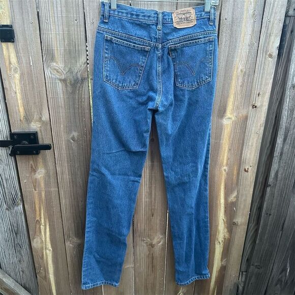 Vintage Levi's Men's Bootcut Jeans Blue Size 30x34 Orange Tab Denim - Picture 6 of 8